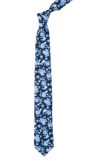 Walnut Street Floral Navy Tie alternated image 1