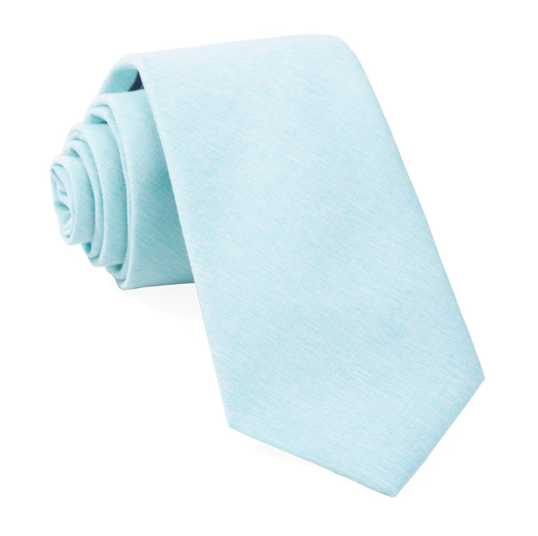 Sunset Solid Mint Tie | Cotton Ties | Tie Bar