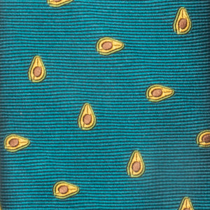 Avocados Green Teal Tie alternated image 2