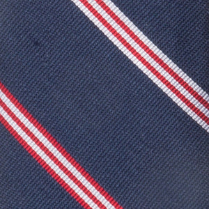 Topside Stripe Navy Tie alternated image 2