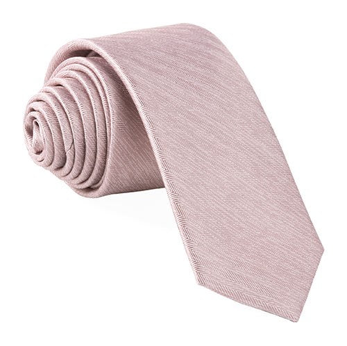 Mumu Weddings - Desert Solid Neutral Mauve Tie | Silk Ties | Tie Bar