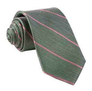 Summer Rays Olive Green Tie featured image
