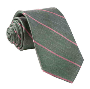 Summer Rays Olive Green Tie