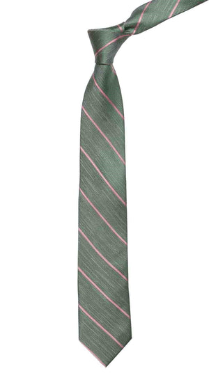 Summer Rays Olive Green Tie alternated image 1