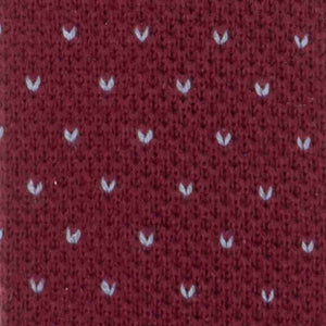 Birdseye Knit Burgundy Tie alternated image 2