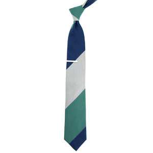 The Mega Stripe Green Tie alternated image 1