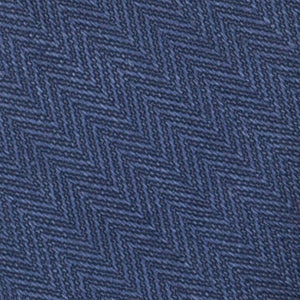 Alleavitch Herringbone Navy Tie alternated image 2