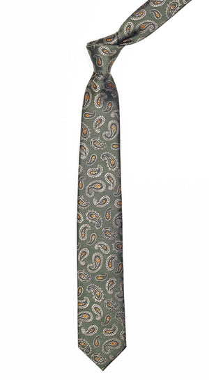 Cooper Paisley Olive Tie alternated image 1