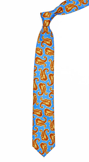 Wild Paisley Classic Blue Tie alternated image 1