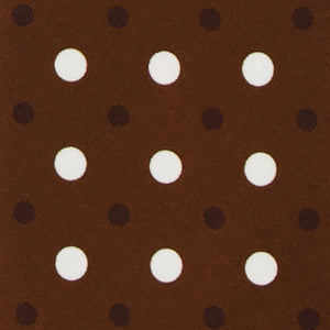 Hidden Dots Chocolate Brown Tie
