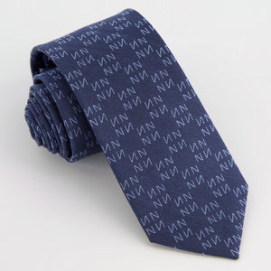 Monogram Navy N Tie