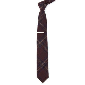 Barberis Wool Gioiello Burgundy Tie alternated image 1