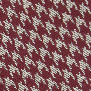 Royal Houndstooth Burgundy Tie alternated image 2