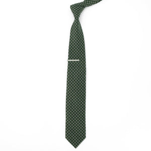 Royal Houndstooth Olive Tie alternated image 1