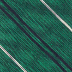 Bali Double Stripe Grass Green Tie alternated image 2