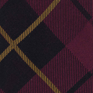 Wallace Tartan Burgundy Tie alternated image 2