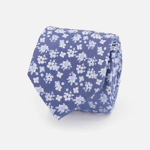 Marguerite Floral Navy Tie featured image