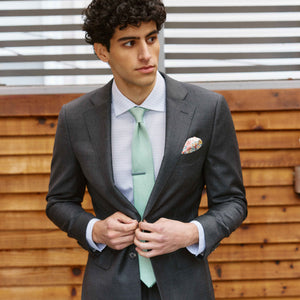 Soulmate Solid Mint Tie alternated image 3