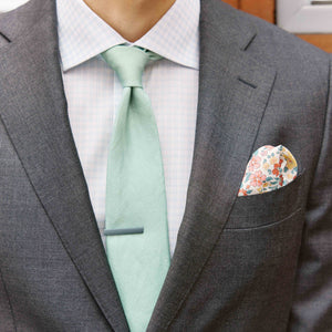 Soulmate Solid Mint Tie alternated image 4