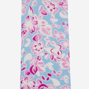 Tossed Lillies Light Blue Tie alternated image 2