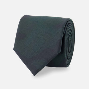 Barberis Wool Camuffare Hunter Green Tie