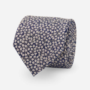 Vine Floral Grey Tie featured image