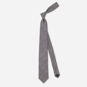 Vine Floral Grey Tie alternated image 1
