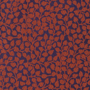 Vine Floral Rust Tie alternated image 2