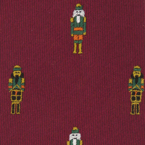 Nutcracker Parade Burgundy Tie alternated image 2