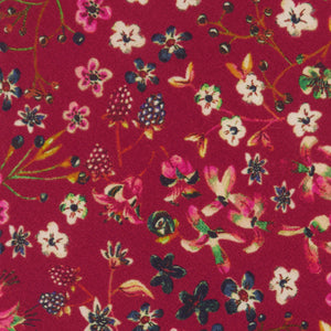 Donna Leigh Floral Burgundy Tie alternated image 2