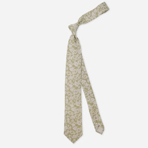 Incognito Floral Sage Green Tie alternated image 1