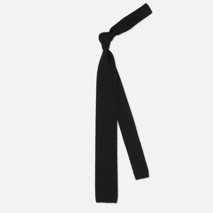 Diamond Knit Black Tie alternated image 1