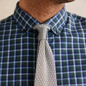 Knitted Dots Silver Tie alternated image 4