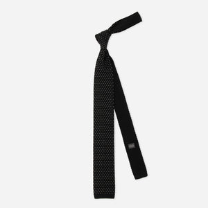 Knitted Dots Black Tie alternated image 1
