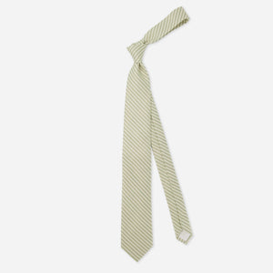 Shoreside Stripe Sage Green Tie alternated image 1