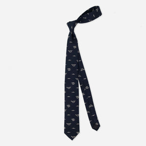 Tying The Knot Navy Tie alternated image 1