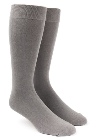 Solid Grey Dress Socks featured image