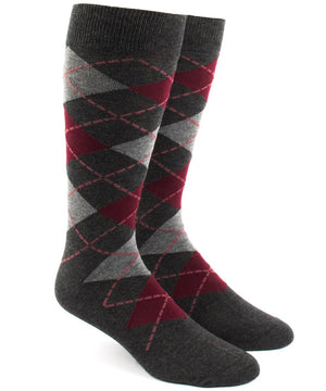 Argyle Reds Dress Socks featured image