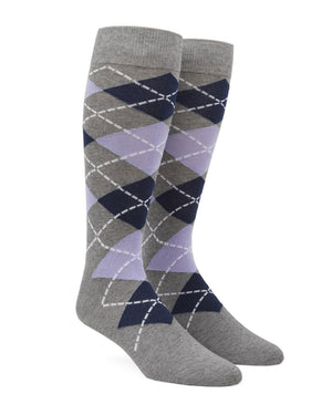 Argyle Lavender Dress Socks featured image