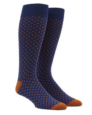 Pindot Amber Dress Socks