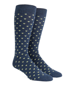 Band Of Hearts Sage Dress Socks featured image