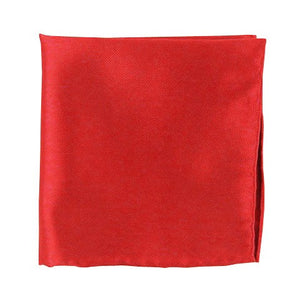 Solid Twill Red Pocket Square featured image