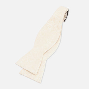 Ceremony Paisley Light Champagne Bow Tie alternated image 1
