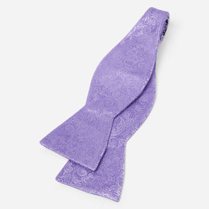 Ceremony Paisley Lilac Bow Tie alternated image 1