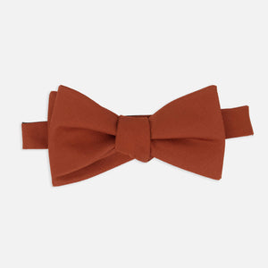 Grosgrain Solid Copper Bow Tie featured image