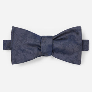 Refinado Floral Charcoal Bow Tie alternated image 1