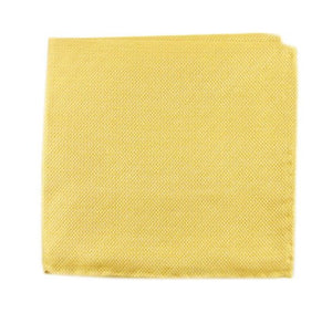 Solid Linen Butter Gold Pocket Square featured image