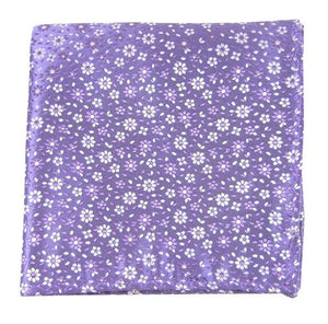 Milligan Flowers Lavender Pocket Square featured image