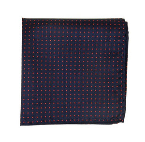 Mini Dots Matte Navy Pocket Square featured image