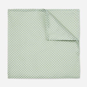 Be Married Checks Sage Green Pocket Square featured image